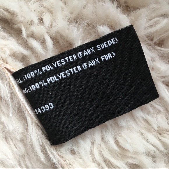 Forever 21 Latte Black cream s beige suede jacket - Picture 4 of 4